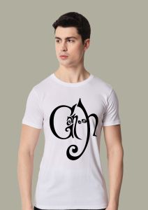 gajpati half sleeve men round neck t-shirt
