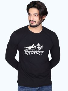 jay mahakal full sleeve men round neck t-shirt