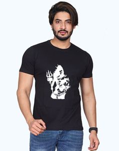 mahakal half sleeve men round neck t-shirt