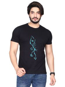 krishna half sleeve men round neck t-shirt