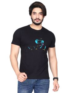 krishna half sleeve men round neck t-shirt