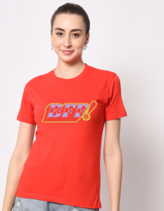 BFF half sleeve women round neck t-shirt