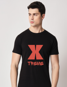 Xtreme half sleeve men round neck t-shirt