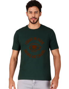 i trust vision half sleeve men round neck t-shirt