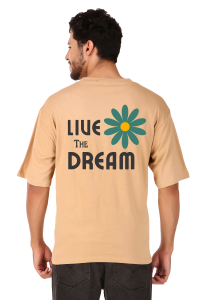 dreams half sleeve men round neck t-shirt