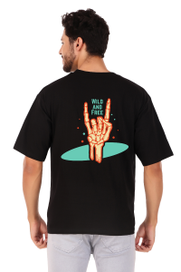 quotes half sleeve men round neck t-shirt