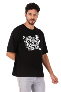 quotes half sleeve men round neck t-shirt