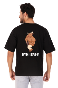 gym half sleeve men round neck t-shirt
