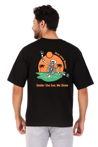 sunshine half sleeve men round neck t-shirt