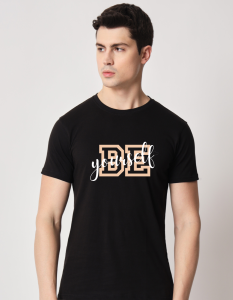 Be Your Self half sleeve men round neck t-shirt