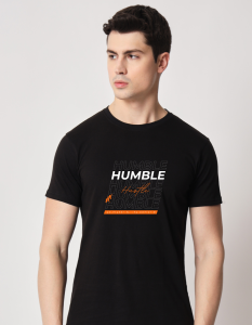 Humble half sleeve men round neck t-shirt