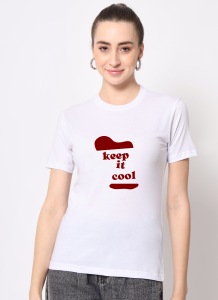 Keep it Cool half sleeve women round neck t-shirt