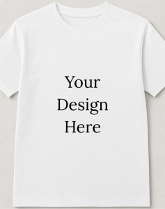 White Round nack  half sleeve men round neck t-shirt