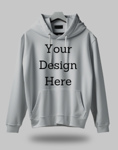 Custom Grey Hoodie 