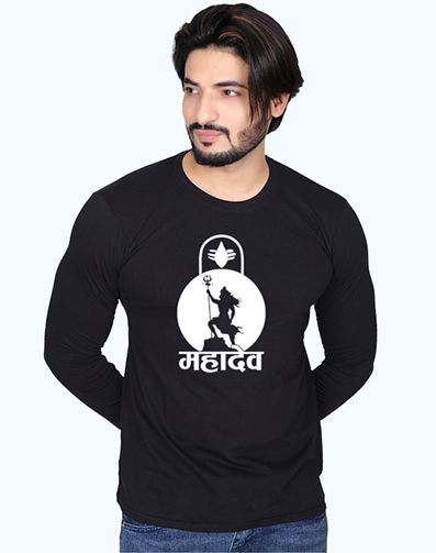 Mahadev t shirt full sleeve new arrivals