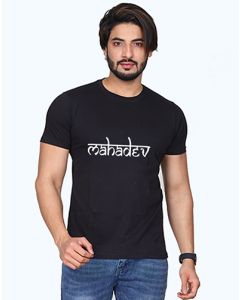 mahadev half sleeve men round neck t-shirt