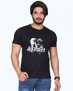 mahakal half sleeve men round neck t-shirt