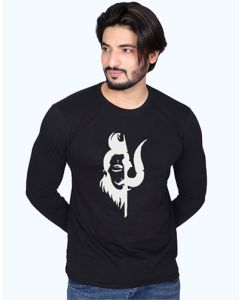 shiva full sleeve men round neck t-shirt