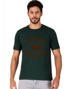 i trust vision half sleeve men round neck t-shirt