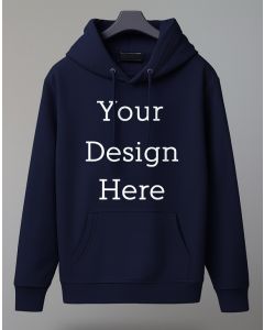 Custom Navy Blue Hoodies