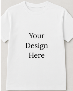 White Round nack  half sleeve men round neck t-shirt