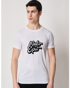 Make to epic half sleeve men round neck t-shirt