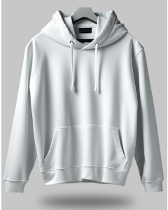 Men White Hoodie