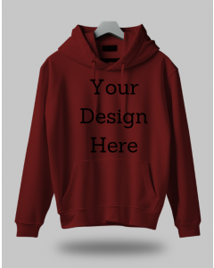 Custom Maroon Hoodie 