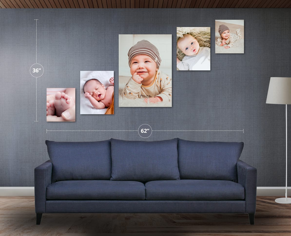 Foam Board Photo Wall Displays