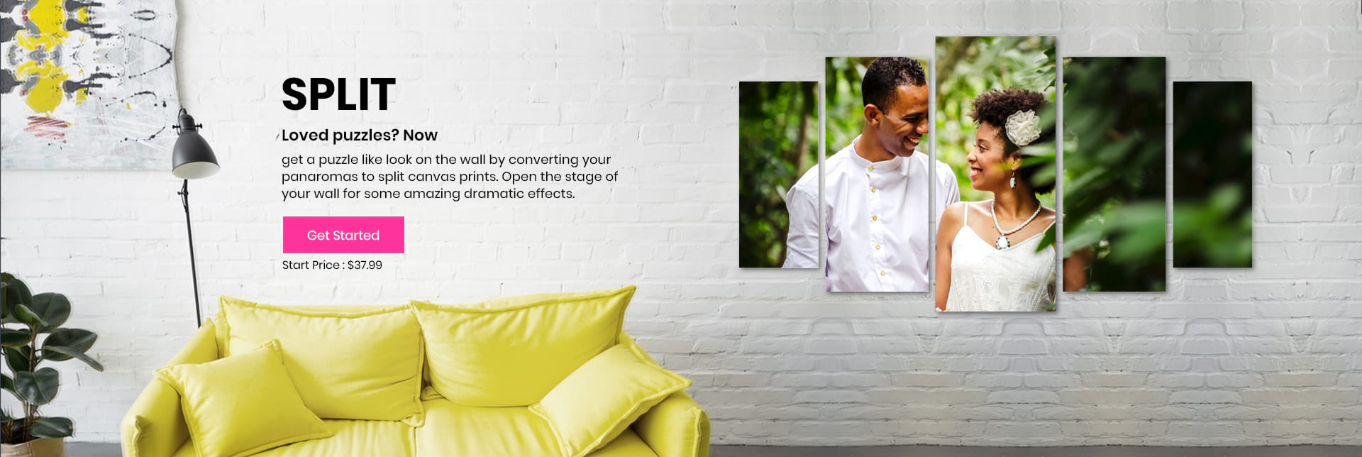 Split Canvas prints