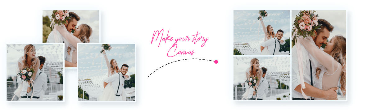 canvas photo collage prints